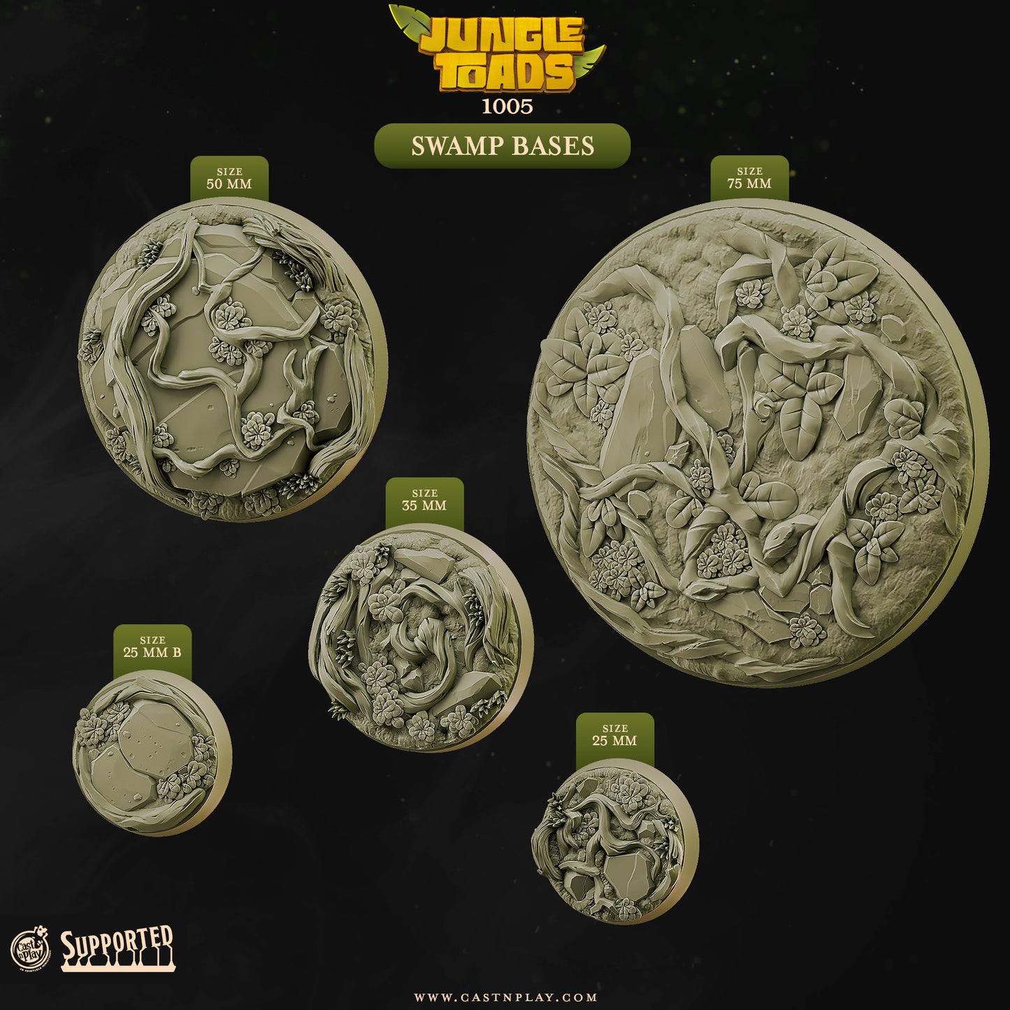 Jungle Toads Pack - Cast n Play