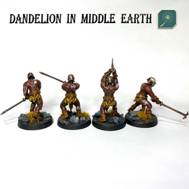 Mighty Half Orc Berserkers