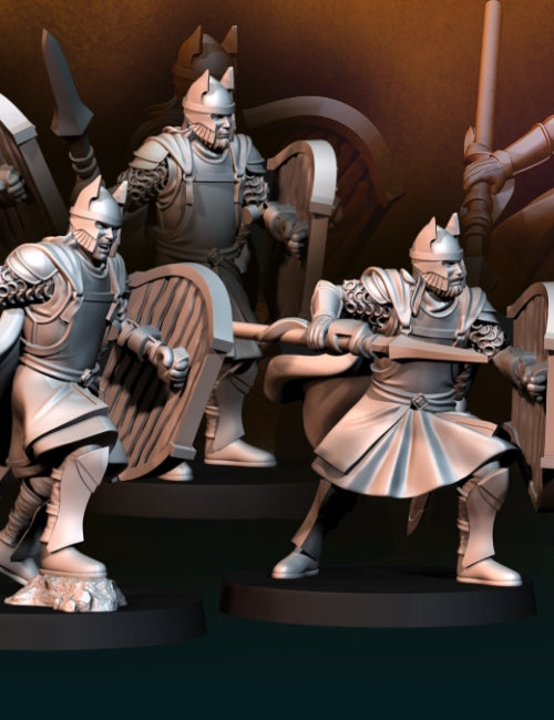 High Humans Warriors - Spear