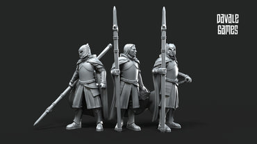 Grey Castle Court Guards - Spear