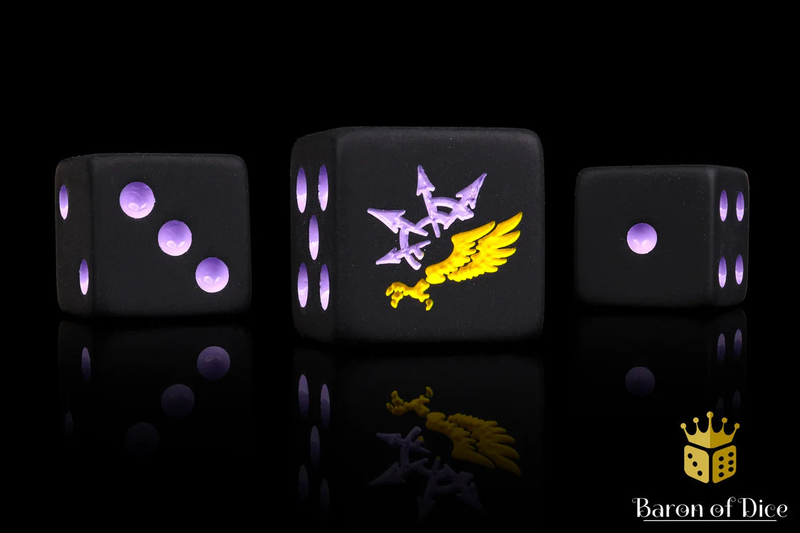 Children of Chaos - 10x Square 16mm Dice