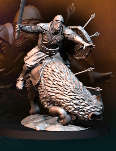 Dying Orc Warg Rider