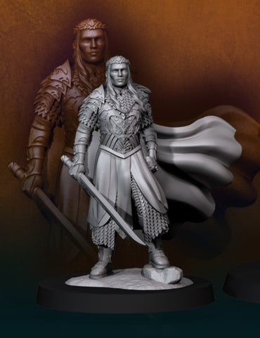 Wood Elf King on Elk