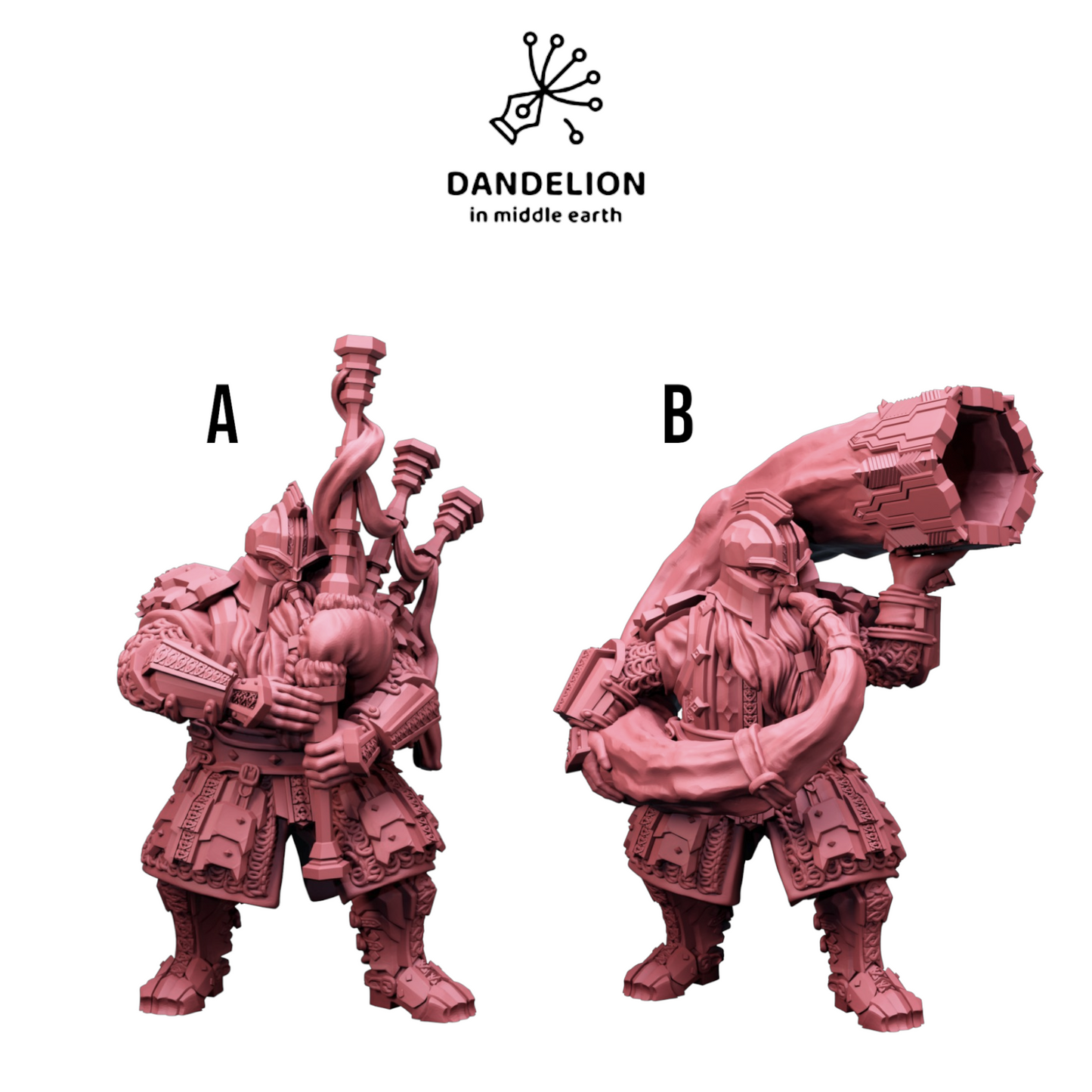 Dwarf of the Metal Mountain - Horn Blower