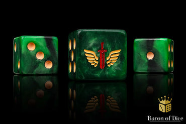 Angels of Death - 10x Square 16mm Dice
