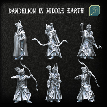 Golden Wood Elf Warriors - Bows