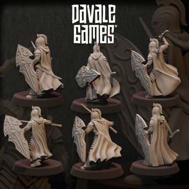 Bloody Elf Warriors - Sword and Shield