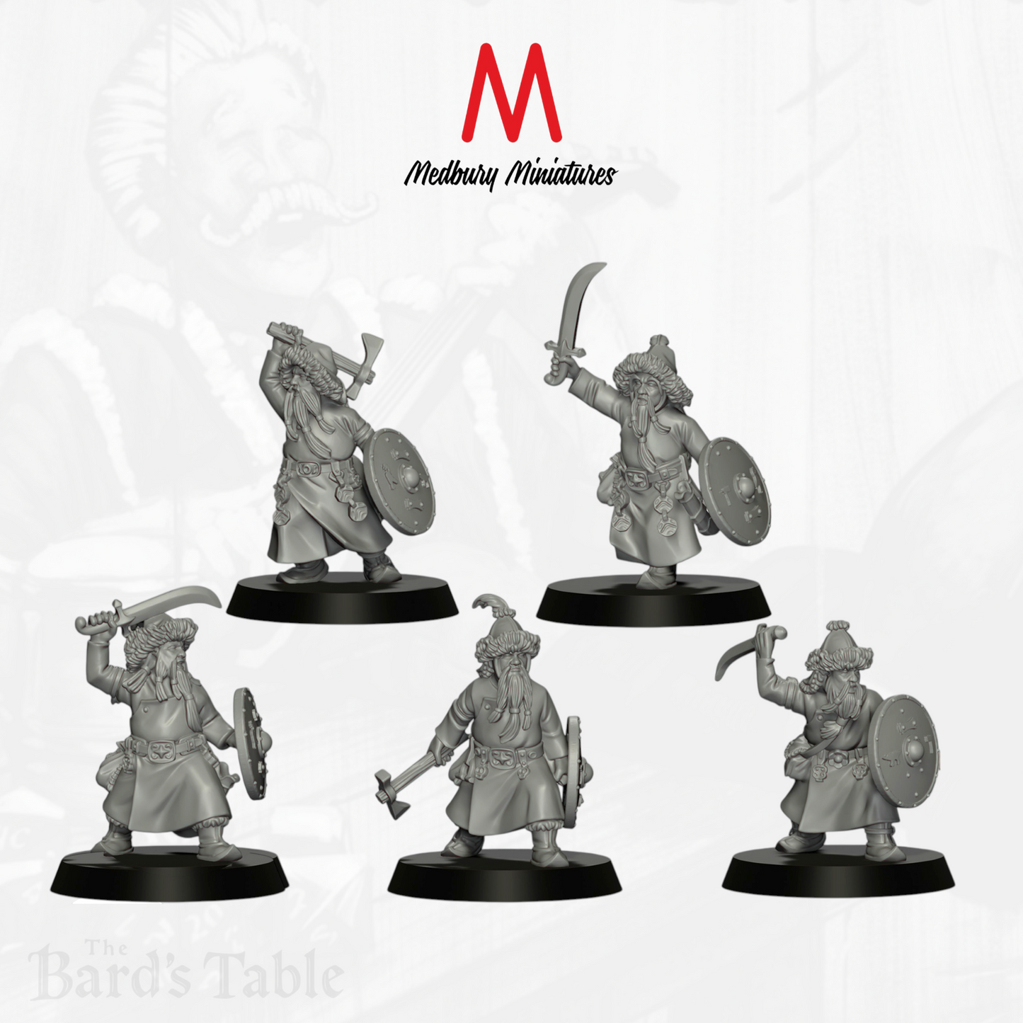 Steppe Dwarf Warriors