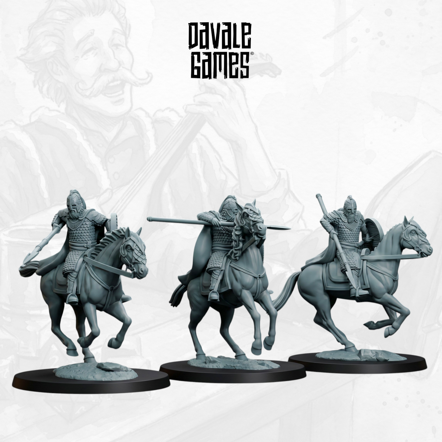 West Human Royal Guard Mounted - New Pose
