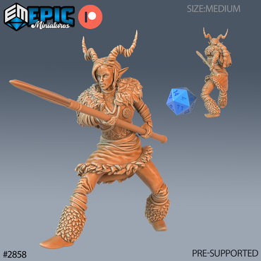 Tiefling Viking Female