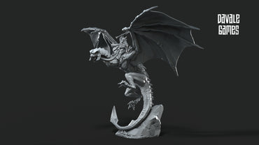 Dragon Army Dark Mage on Wyvern