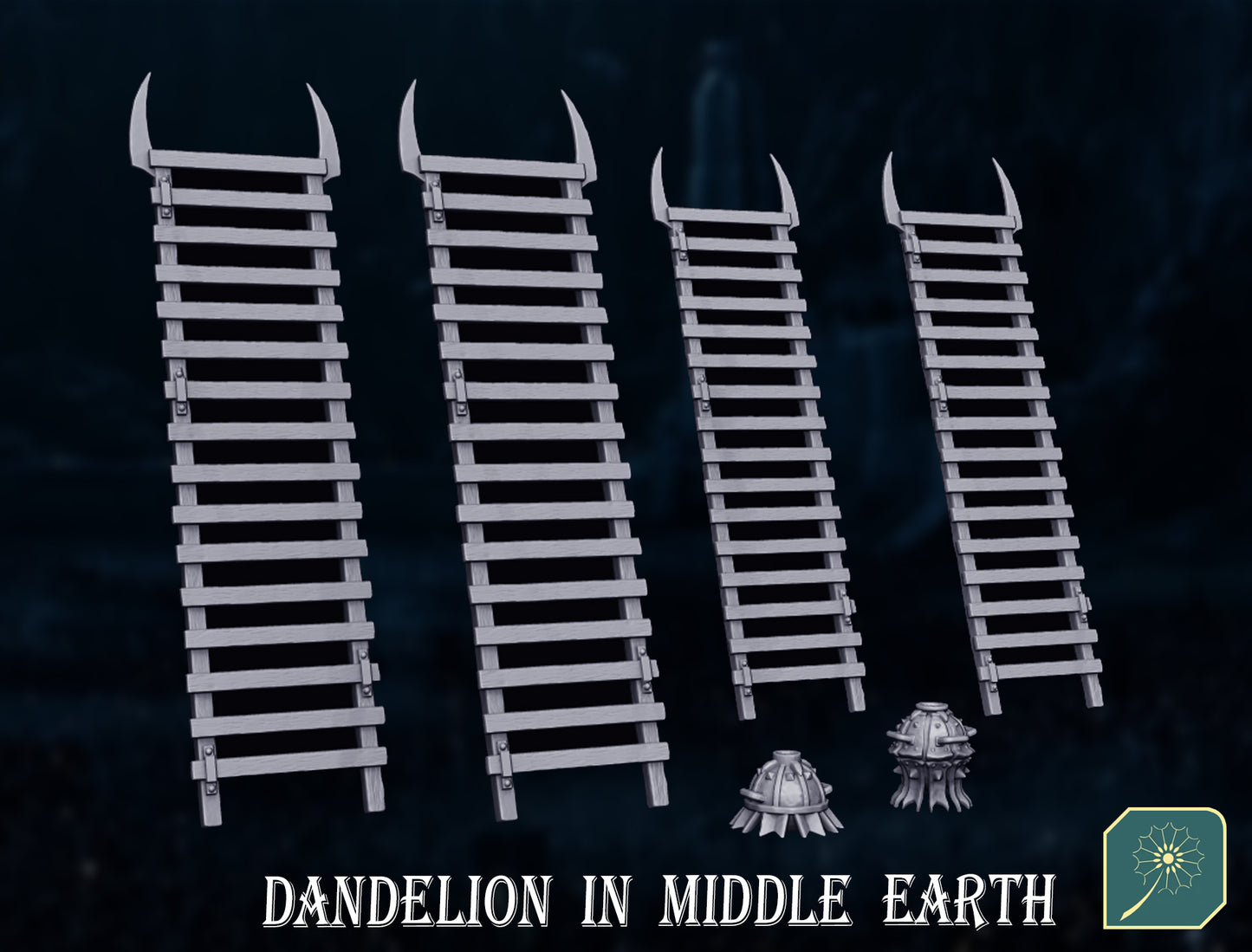 Siege Ladder and Bombs