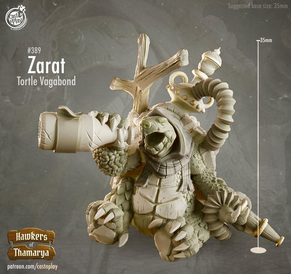 Zarat, Tortle Vagabond