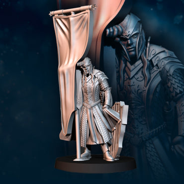 Armoured Wood Elf Banner