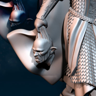 Armoured Wood Elf Captain