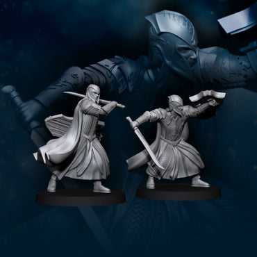 Armoured Wood Elves - Sword and Shield