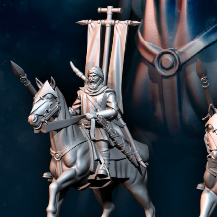 Snake Army Warrior on Horse