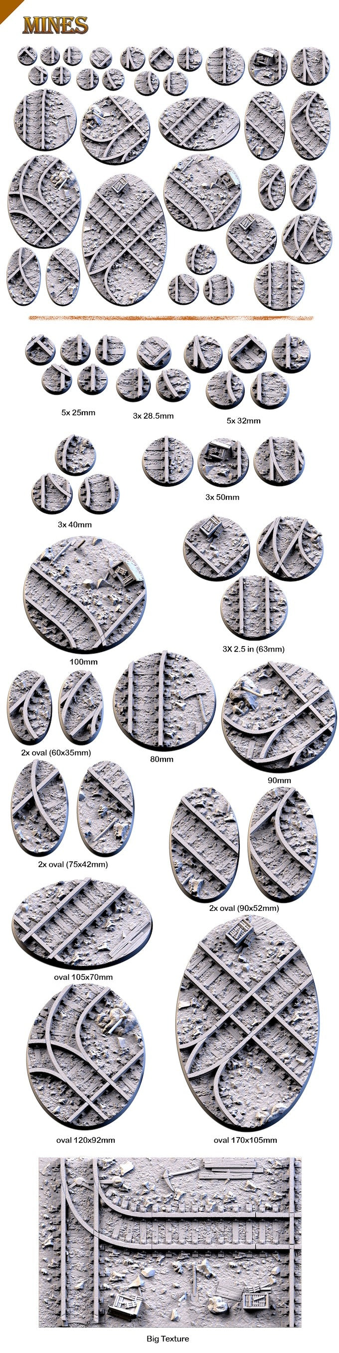 Txarli Factory - Round Bases - The Mines