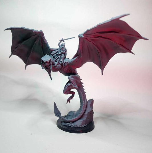 Dragon Army Dark Mage on Wyvern