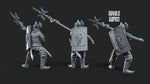 Dragon Army Warriors - Long Spears