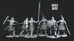 North Warriors with Spear and Shield