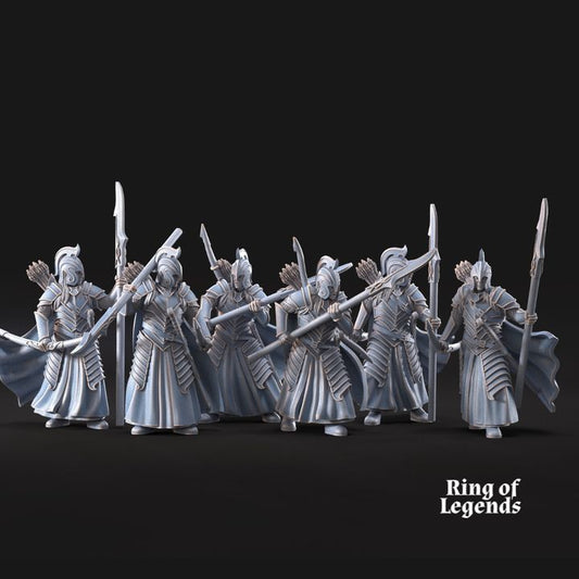 Bloody Elf Warriors - Bow and Spear