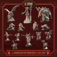 Crab Miniatures - Candles of Heresy Pack