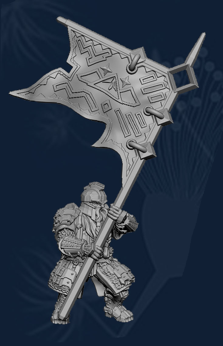 Dwarf of the Metal Mountain - Bannerman