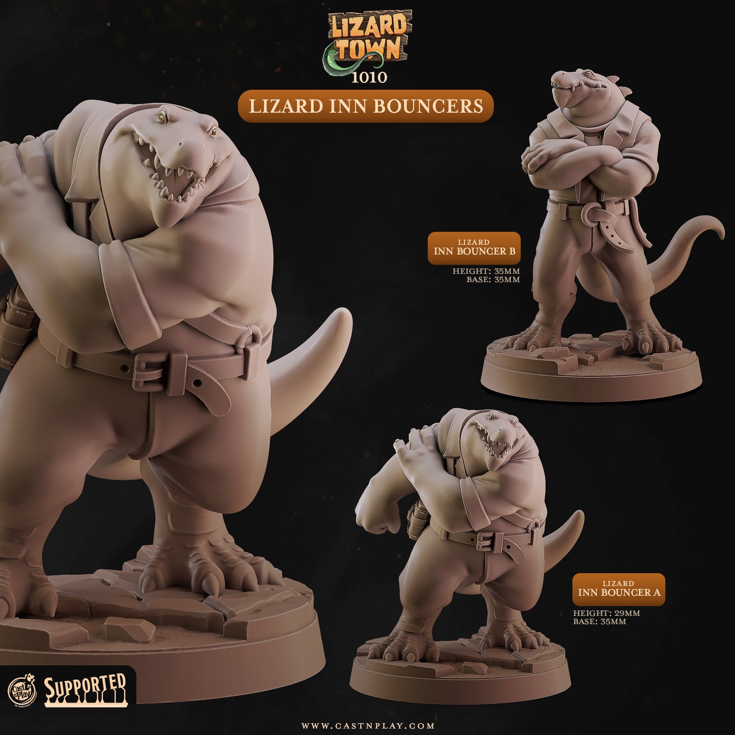 Lizard Town Pack - Cast n Play