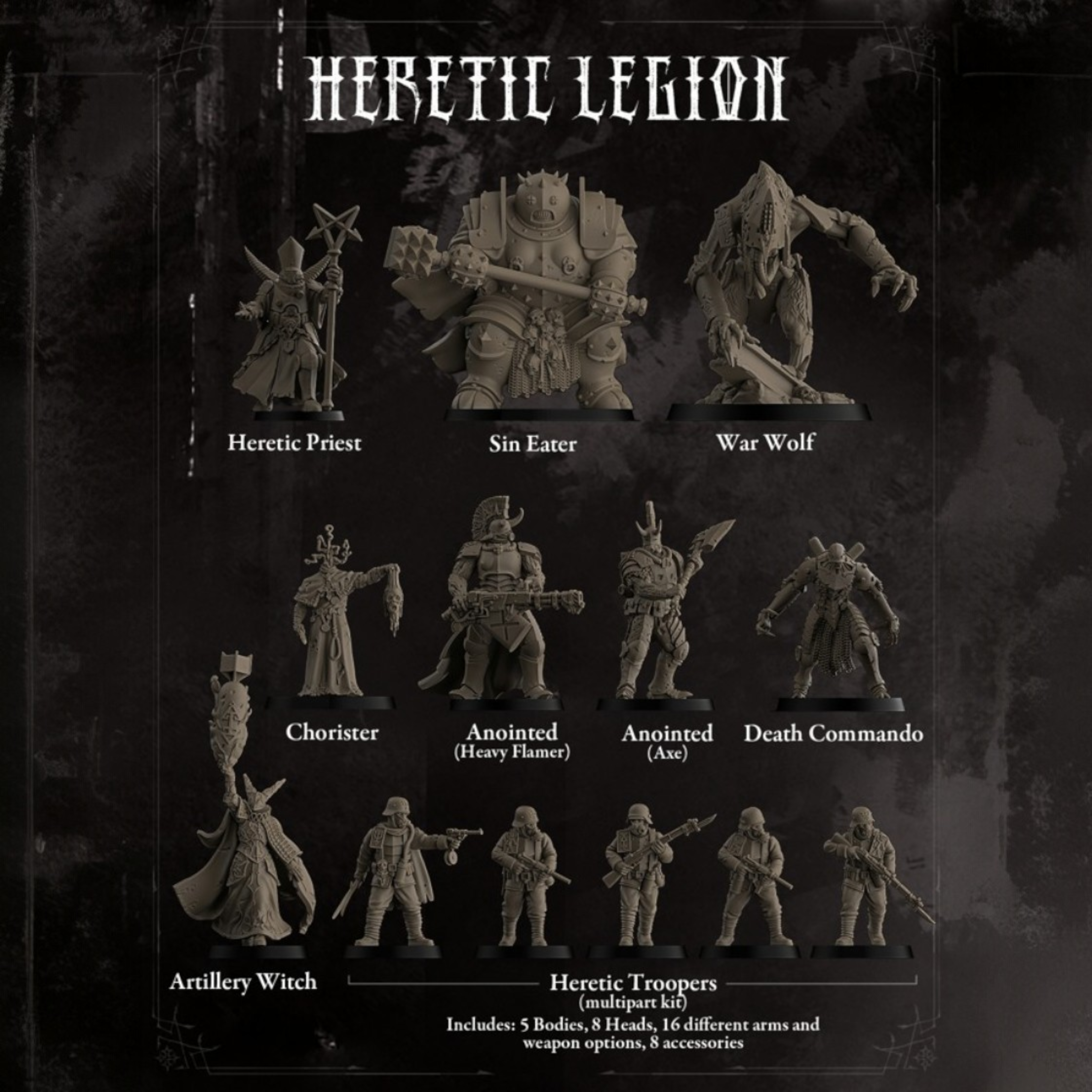 Heretic Legion - Complete Set