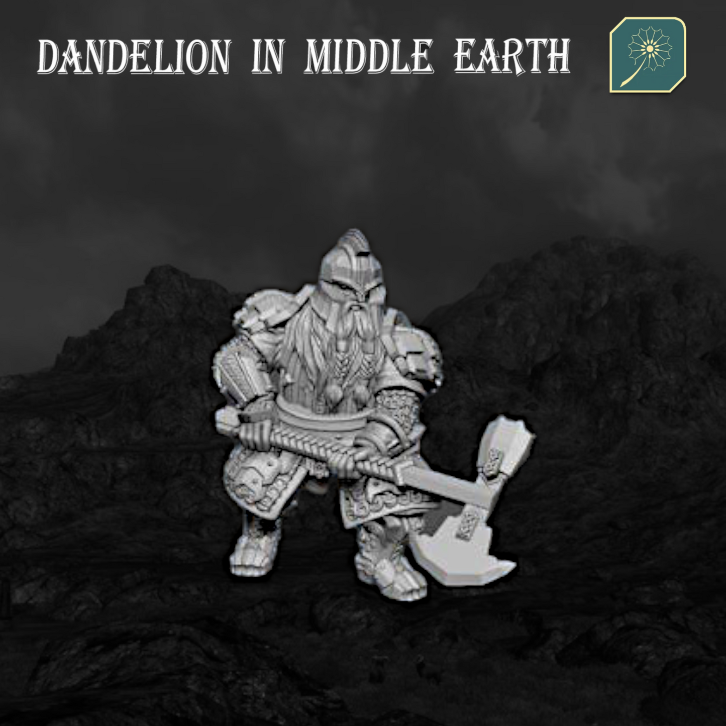 Dwarf of the Metal Mountain - Mattock