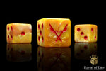 Men of the East, Yellow - 10x Square 16mm Dice