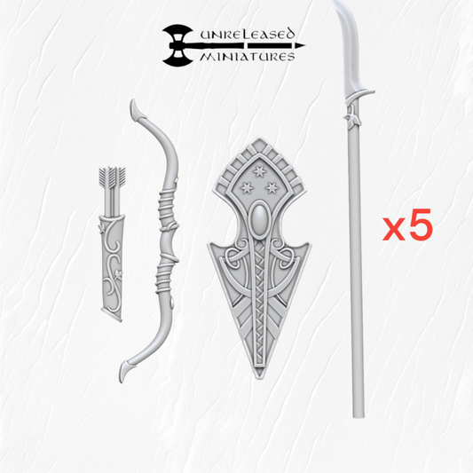 Noble Elves Weapon Pack