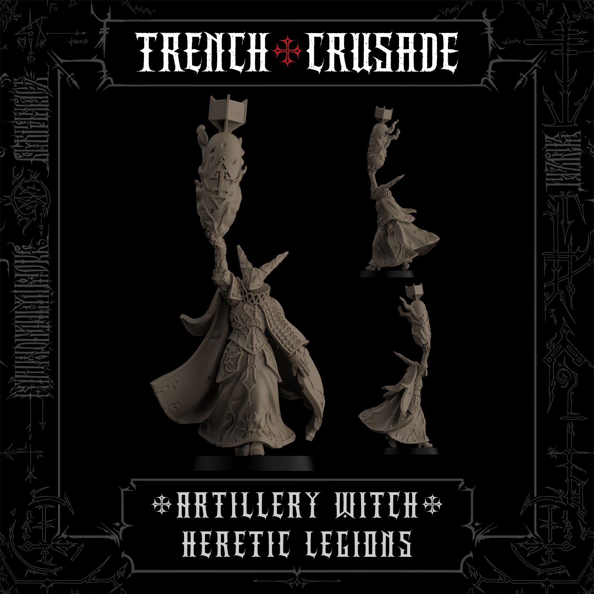 Heretic Legion - Artillery Witch