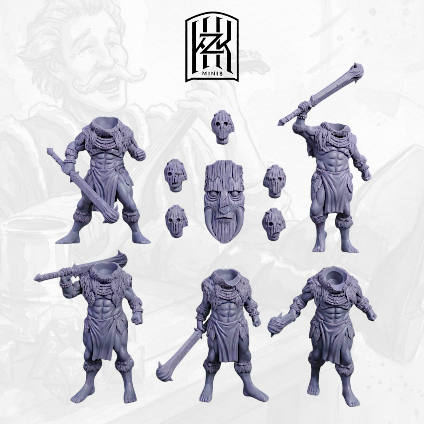 Faceless Tribe Warriors