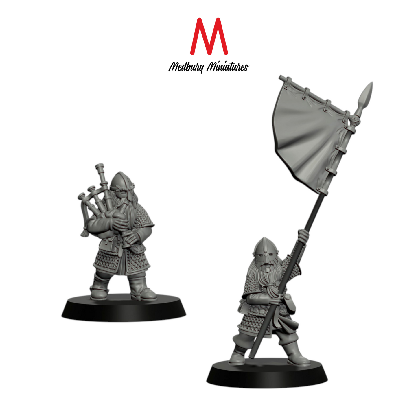 Saphire Ridges Hornblower And Banner Bearer