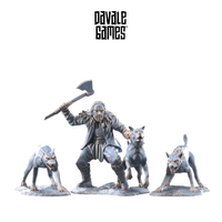 Dog Trainer with Dogs