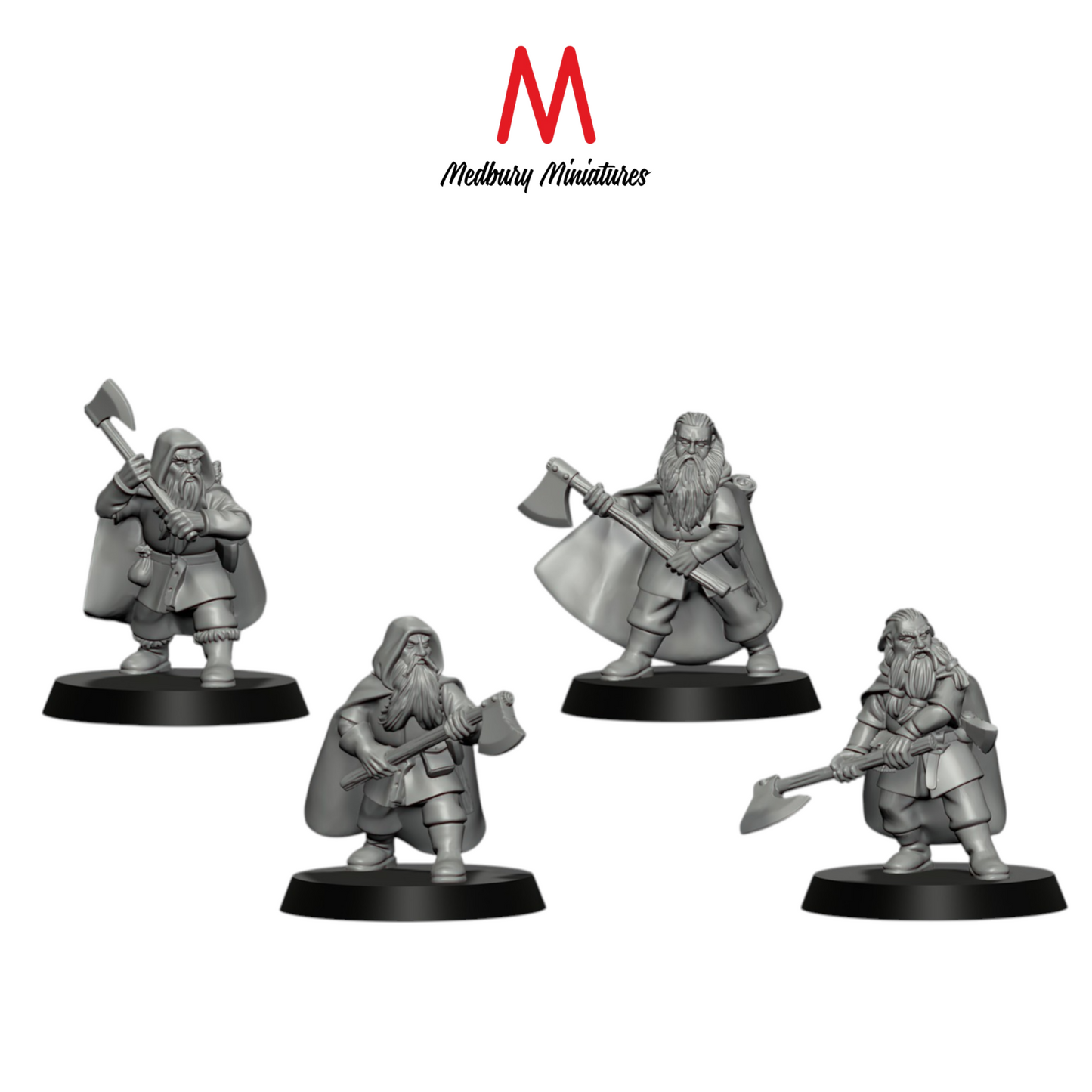Dwarven Rangers With 2 Handed Axes