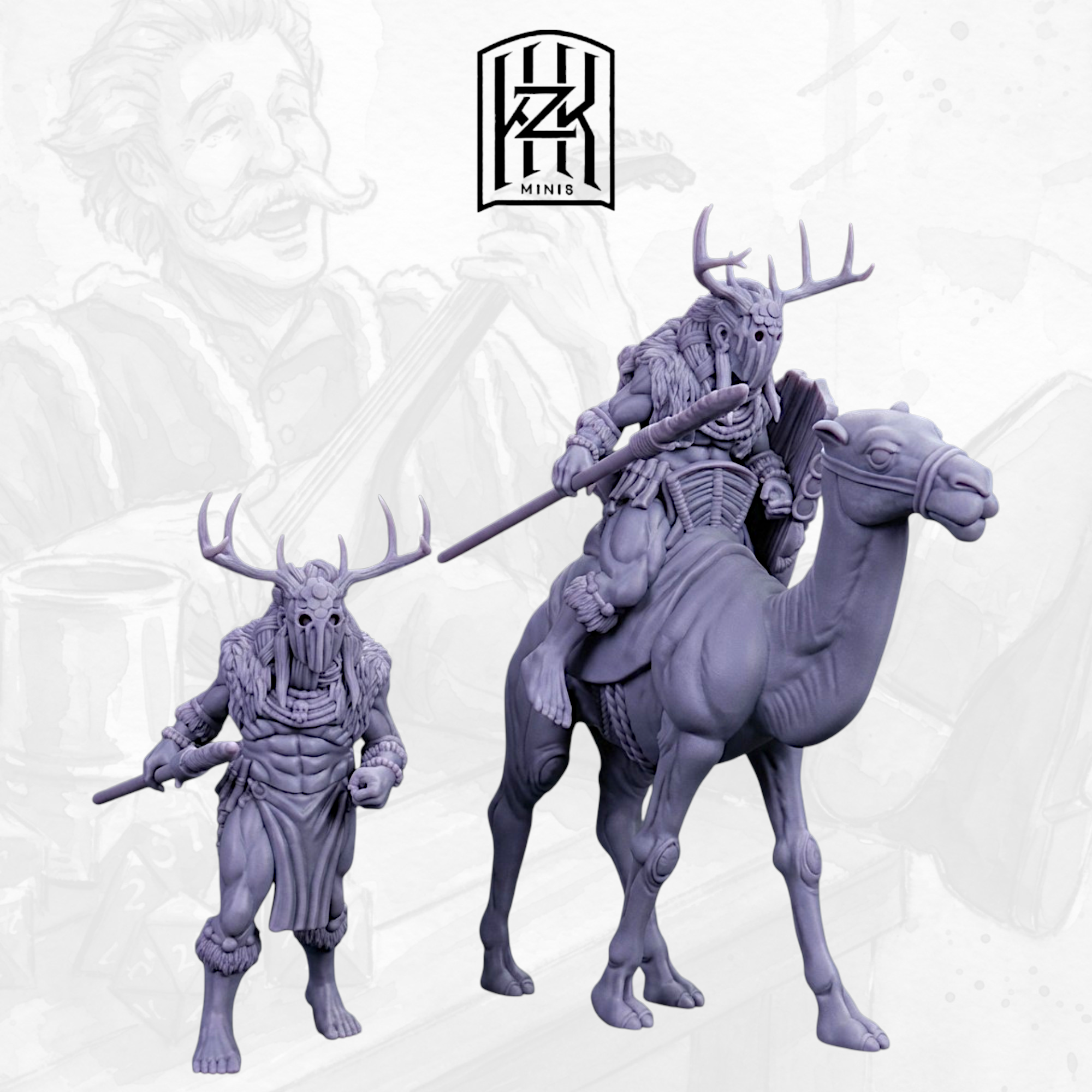 Knight - Faceless Tribe Warriors
