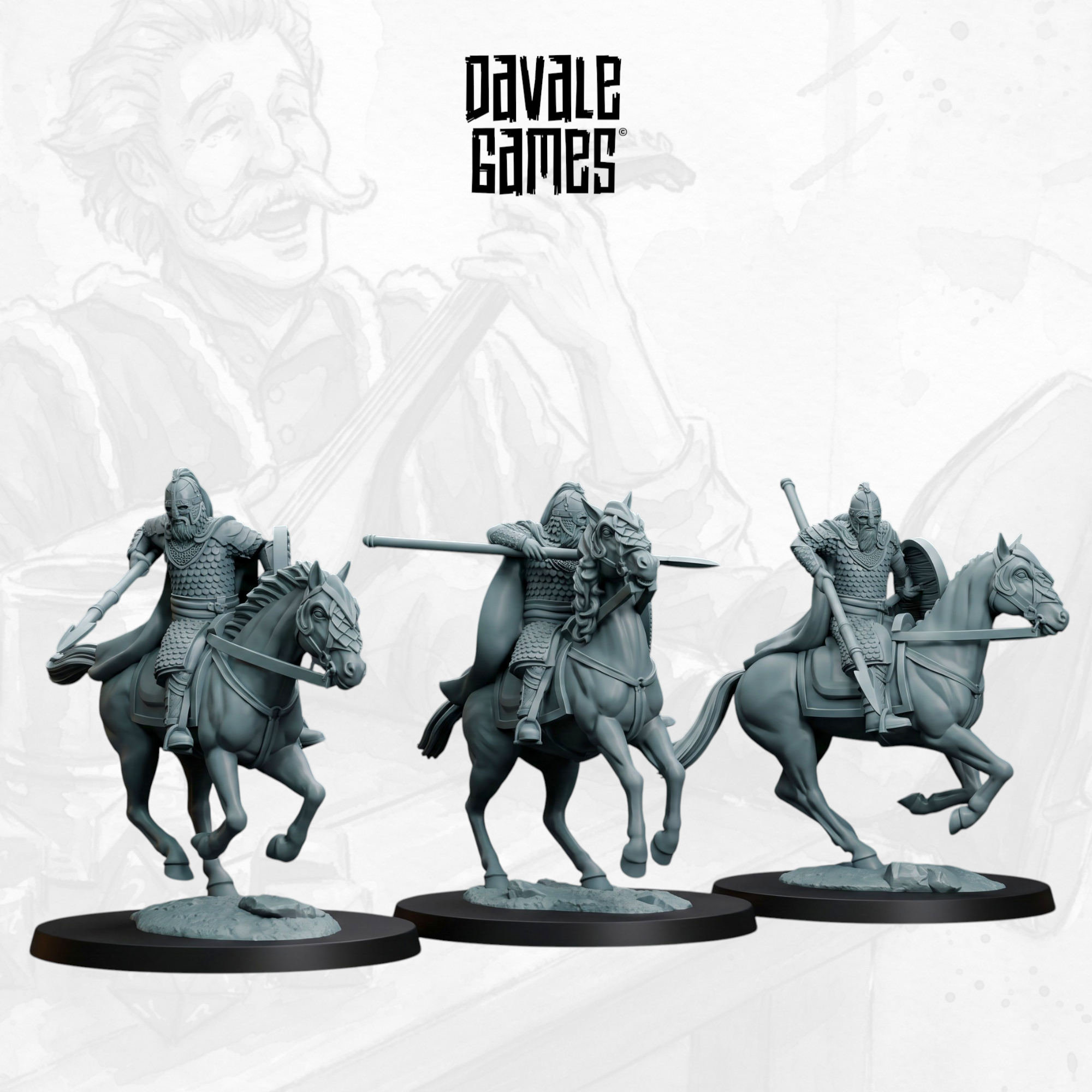 West Human Royal Guard Mounted - New Pose