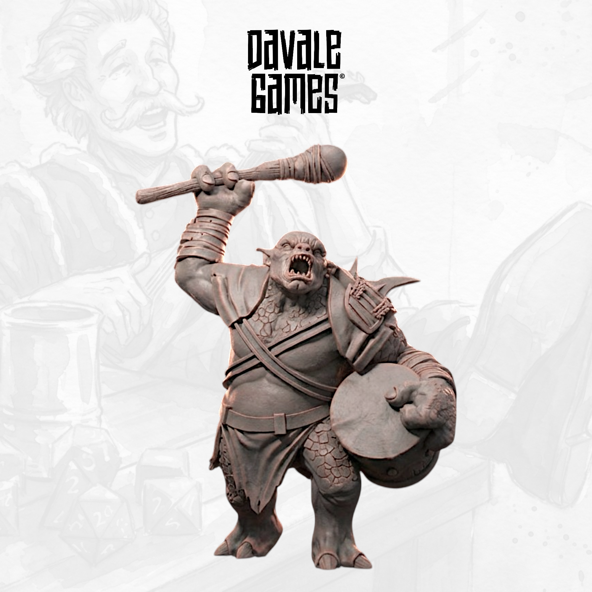 Morlok Troll Drummer