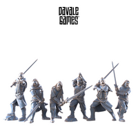 White Swan Mountaineers with Swords