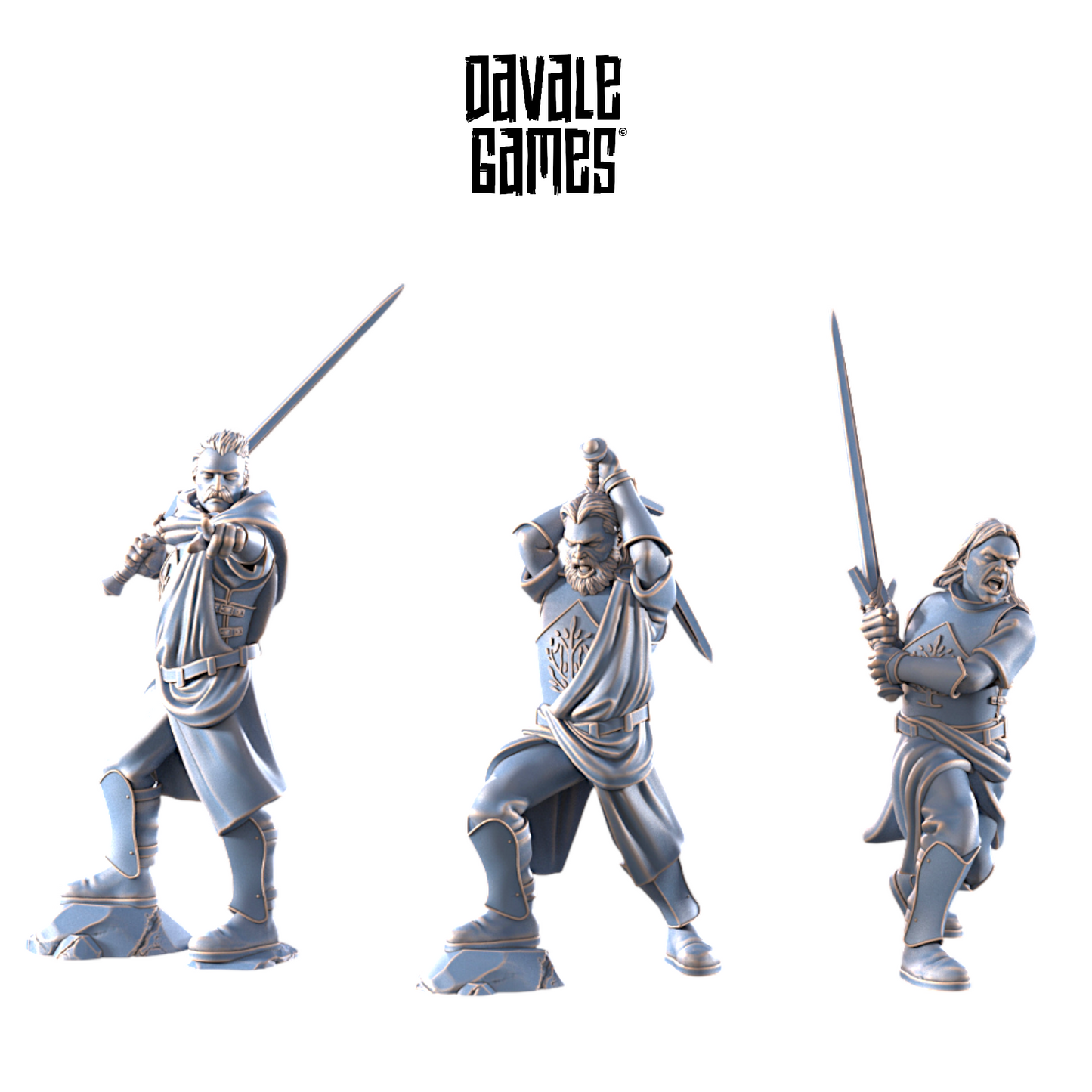 White Swan Mountaineers with Swords