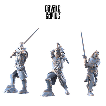 White Swan Mountaineers with Swords