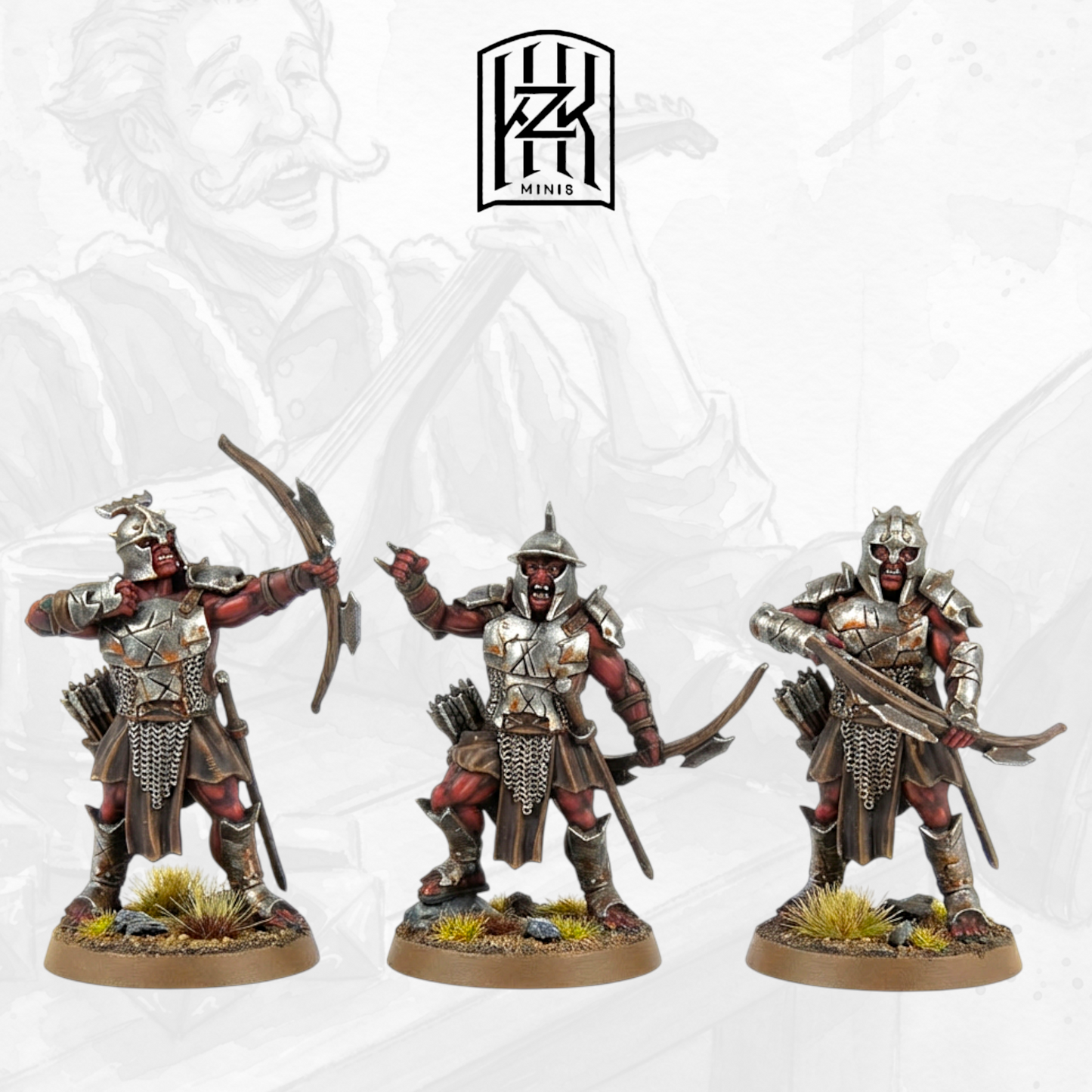 Warbreed Orcs - Bows
