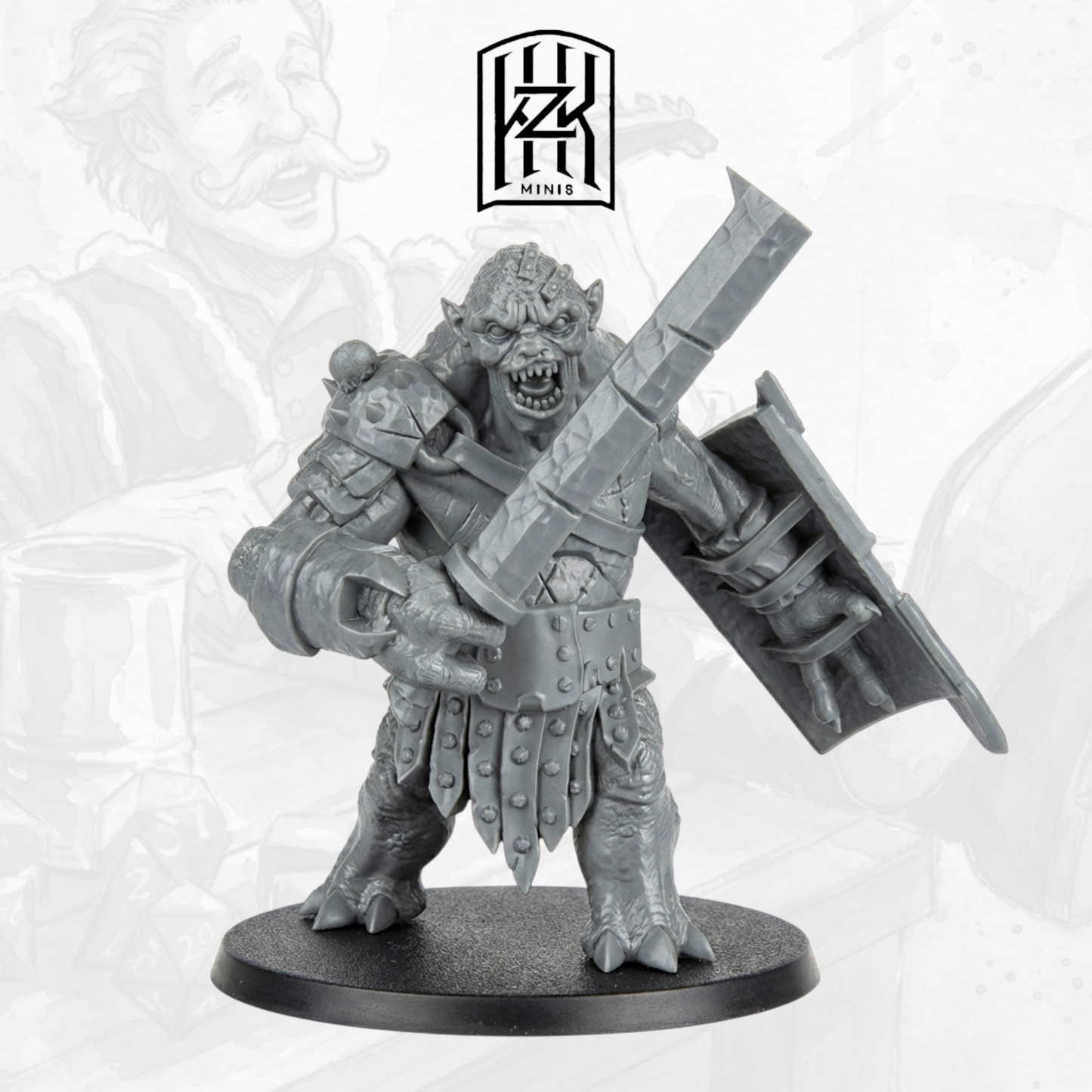 Warbreed Orcs - Troll