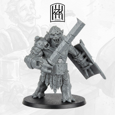 Warbreed Orcs - Troll