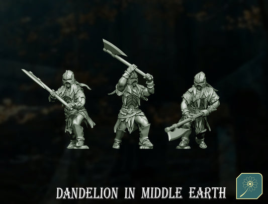 Half Orc Scouts with 2H Axes