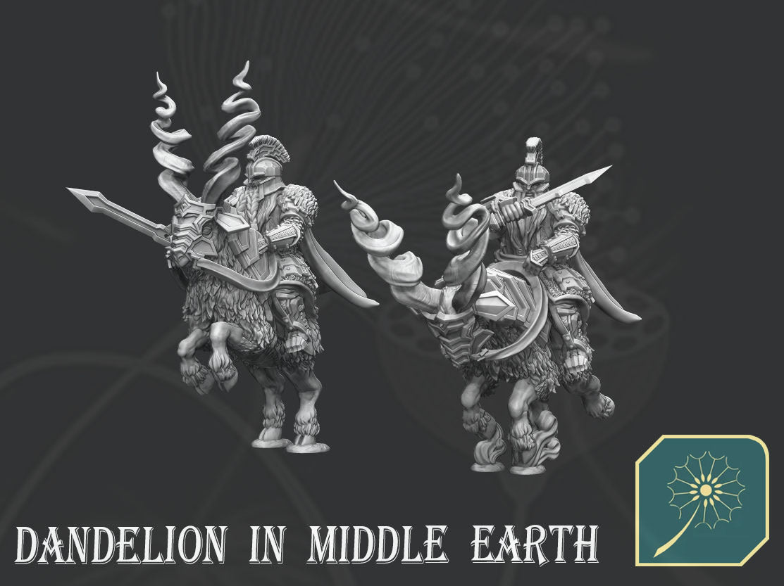 Dwarf of the Metal Mountain - Ram Cavalry Captain