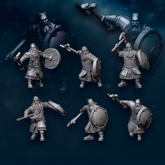 Kalak Dwarf Warriors - Axe and shield